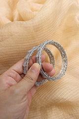 AD Silver Bridge Bangles