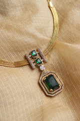 Elegant Emerald Stones Set