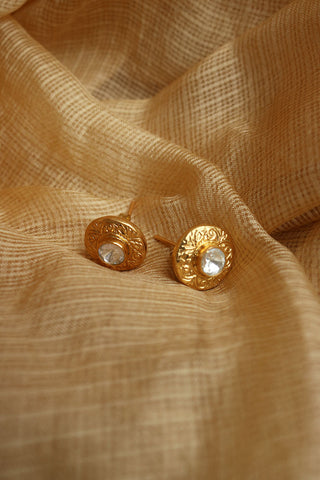 Cleopatra Polki Round studs