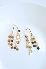 Gold Coin Danglers