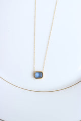 Blue Pendant short chain