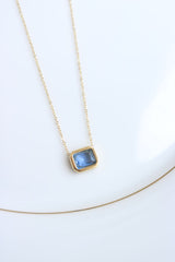 Blue Pendant short chain