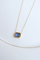 Blue Pendant short chain