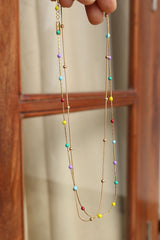 Dainty Colorful Layer Chain