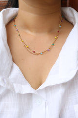 Dainty Colorful Layer Chain