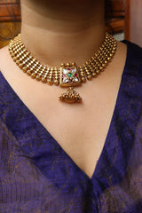 Antique Kundan Flower Set