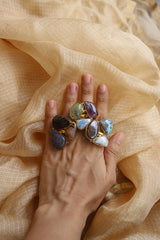 Marble Finger Ring