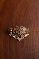 Peacock Kemp Buckle Hairclip