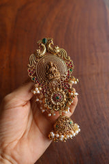 Traditional Lakshmi Chakra Hair Jada Pin