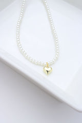 Pearl Heart Chain