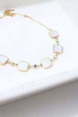 White Marbles Necklace