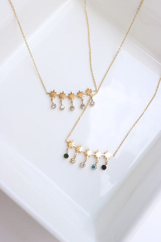 Shooting Star Stones Necklace