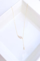 Wing Drop dainty Chain