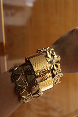 Flower Garden Cuff Bracelet