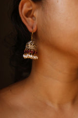 Victorian Hook Jhumkas