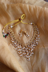 Cluster pearls Flower Set