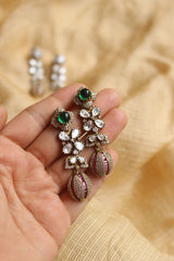 Polki Grape Earrings