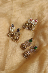 Small Victorian Tilak Jhumka