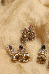 Small Victorian Tilak Jhumka