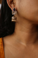 Small Victorian Tilak Jhumka