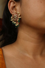 Kemp Chaand Flower Earrings