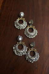 GS Kundan Two Tone Chaandbalis