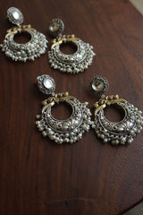 GS Kundan Two Tone Chaandbalis