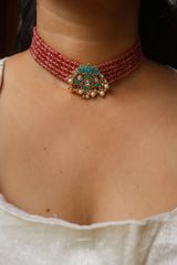 Lotus Dual Color Choker Set