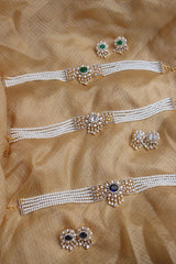 Elegant AD Pearls Choker Set