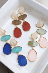 Color Pop Long Statement Earrings