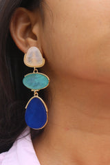 Color Pop Long Statement Earrings