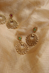 Intricate Lotus Layer Earrings