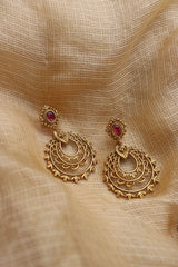 Intricate Lotus Layer Earrings