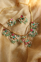 Jadau Haathi Necklace set