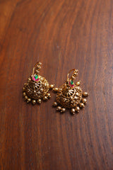 Little Lotus Lakshmi Hook Jhumkas