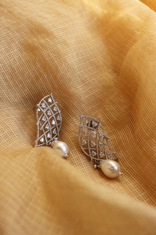 AD Jali Drop Earrings