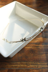 Delicate Stone Leaf Hairband