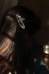 Marble Butterfly Alligator Clip