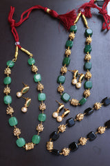 Lotus Beads Maala Set