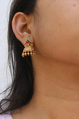 Little Jadau Gopuram Earrings