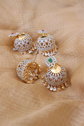 AD Droplet Jhumkas